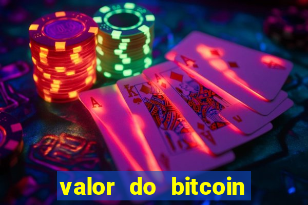 valor do bitcoin em 2020